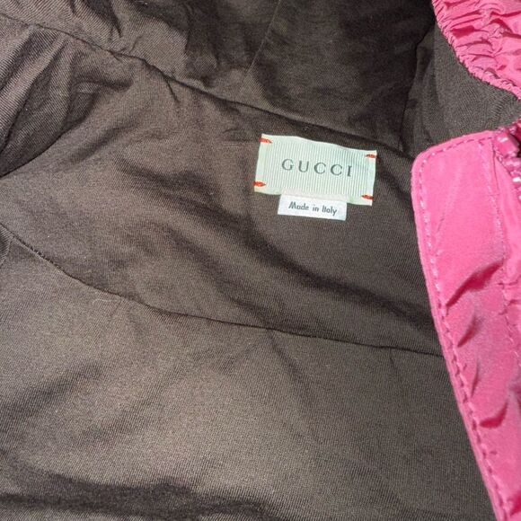 Brand new Gucci Baby zip Down Jacket With Interlocking G In Pink size 3 - Picture 5 of 9